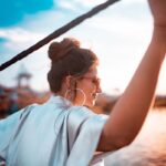 Hamsa Nandini Instagram - Red carpet moment..... at the fishing harbour. 📸 . #indiatravel #vizag #swanstories Vishakhapatnam, Andhra Pradesh, India