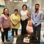 Hamsa Nandini Instagram – It’s always a breeze when like minded people come together. Was amazing interacting with the MPower team at Aditya Birla group. 
.
#swanstories
