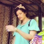 Hamsa Nandini Instagram - Forever flower child ... Rock n roll heart ❤️‍🔥 . #swanstories