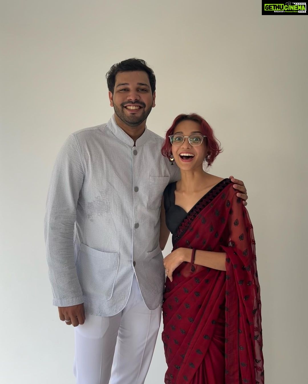 Haniya Nafisa Instagram - Thudakkam mangalyam vibes in the air