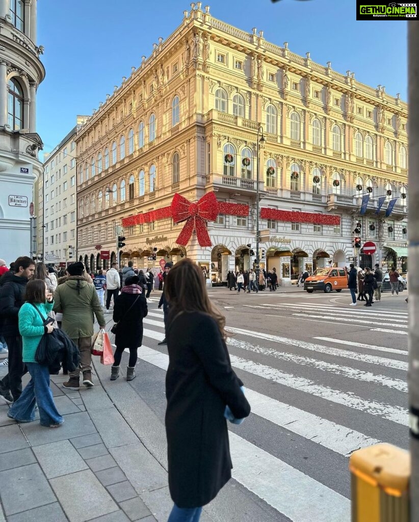 Hansika Motwani Instagram - This is a Wien-Wien. 😉 Vienna, Austria