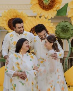 Hansika Motwani Instagram - 💛 
•
•
•

Styled by - @mohitrai @aasthasharma @theweddingstyleproject_twsp Assisted by - @dishaalva Outfit - @picchika Jewellery- @mrinalinichandralabel Makeup by - @makeupbyurmikaur @reshmaamerchant
Hair by - @rachelstylesmith 
📸 @cupcakeproductions13