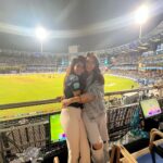 Hansika Motwani Instagram - Here for it 🏏 #MIvGT #IPL2023 Wankhede Stadium