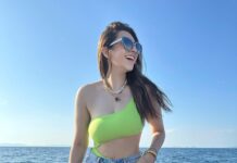 Hansika Motwani Instagram - Lost at sea? I’m not shore. 😉🌊