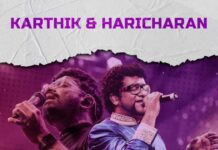 Haricharan Instagram - Australia are you ready? ❤️ #KarthikHaricharanLive #Australia #TamilMusic #Liveinconcert #KarthikLive #haricharan