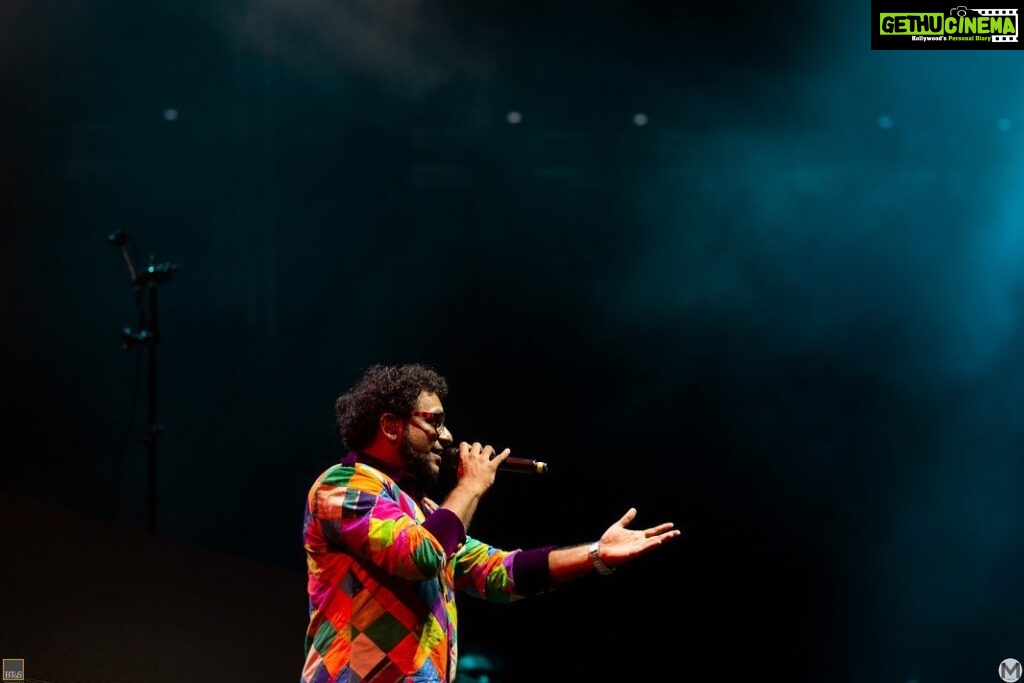Haricharan Instagram - Colour of my Aura :) Photos from the @redseafilm festival Show by @mkycollective