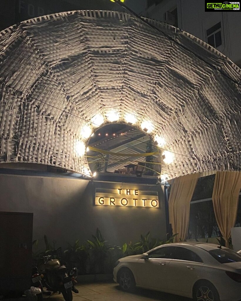 Haricharan Instagram - If you are in Hyderabad you should definitely this new Cafe @thegrottohyd out. Its a cafe which feels different. Vibe is young and breezy. Lot of Open space and a Unique Design. So happy for @bhavana.isvi & #karthikchakradhar who were the architects behind this. Best Wishes to Kalyan and his friends who started this super cool space.