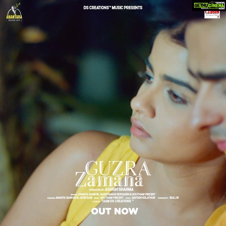 Haricharan Instagram - Here is Guzra Zamana, My first Hindi Single Sung by Haricharan & Ananya Sanke , Penned By Gafoor Kolathur. Hope you guys Like it. 🥰♥️ Singers: @ananyasankhe_ @haricharanmusic Featuring: @ananyasankhe_ & @jatinsurii Produced By: @ashish80official Directed By: @dscreationsofficial Music: @goutham_vincent Lyrics: @gafoor_kolathur_ Costumes: @aparnakfashion Executive Producer: @deepaksoiofficial Digitally Powered By @bull18network Special Mention to the musicians that worked on this track - Programmed, Mixed & Mastered by @emil.varghese Flute & Sax - @rajeshcherthala Guitars - @crispin.netto Drums - @jeo_jacob_ #OutNow on Official YouTube Channel of @dscreationsmusic🌪 #GuzraZamana #AshishSharma #DSCreations™️Music #MadMotionPictures #AnanyaSankhe #HaricharanSeshadri #GouthamVincent #GafoorKolathur #DineshSudarshanSoi #TeamDSCreations™️ #AnantaraProduction #DSCreations™️Entertainment