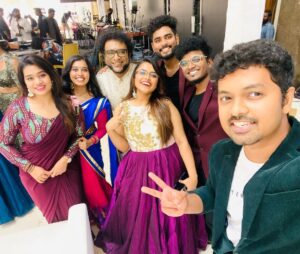 Haricharan Instagram - From a Recent private event in chennai last weekend for the family of @polux_technologies_ @monica_sathyanarayanan