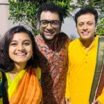 Haricharan Instagram - Attended the 25th Show of the Super Successful Dance Production #SrinivaasaKalyaaNam last night at the Music Academy, Chennai. I have been part of the Beautiful soundtrack for the same which has been composed by the Great Embar Kannan sir @embarkannan featuring some amazing singers and Musicians too. So honoured to have been part of this production by @sridevinrithyalaya @sheelaunnikrishnan and her beautiful team of artists and dancers. Simple and effective production emphasizing the storyline aided by Kannan sir’s divine Music. Was so excited to Dub my voice for the Protagonist Srinivasan himself beautifully Portrayed by bhairavi @misbeehaves98 Sat down for a concert after so long and absolutely loved it. The Music Academy