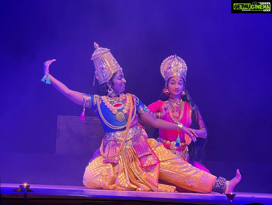 Haricharan Instagram - Attended the 25th Show of the Super Successful Dance Production #SrinivaasaKalyaaNam last night at the Music Academy, Chennai. I have been part of the Beautiful soundtrack for the same which has been composed by the Great Embar Kannan sir @embarkannan featuring some amazing singers and Musicians too. So honoured to have been part of this production by @sridevinrithyalaya @sheelaunnikrishnan and her beautiful team of artists and dancers. Simple and effective production emphasizing the storyline aided by Kannan sir’s divine Music. Was so excited to Dub my voice for the Protagonist Srinivasan himself beautifully Portrayed by bhairavi @misbeehaves98 Sat down for a concert after so long and absolutely loved it. The Music Academy