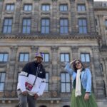 Harika Narayan Instagram – SVP represent in Amsterdam🇳🇱 with OG @harika_narayan ! We on that international game! 💪 🔥❤️🌍💥 ! More to go! ❤️ Background lo Netherlands King Palace and he was vibing on this like crazy! 

#telugu #rap #desi #hiphop #telugurap #reelsinstagram #reelitfeelit #feelitreelit #netherlands #viralreels #international #singer #svp Amsterdam, Netherlands