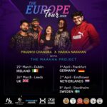 Harika Narayan Instagram – Proudly announcing our Europe tour calendar ❤️📆! We international 🌍! Ugadi Sambaralu all over the world! 
Bringing forward a new musical experience @prudhvichandrap X @harika_narayan  with our bois @maahaamc @shashankalamuru @baidurjyabanerjee ! See y’all on the other side! 💥🇬🇧🇮🇪🇸🇪🇩🇪🇳🇱

#europetour #concert #live #liveshow #liveband #regionalmusic #telugu #rap #desi #hiphop #telugusongs #tollywood #originals #indie #independent #telugurap #singer #guitar #keyboard #electronicmusic #dj #ugadhi #newyear