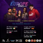 Harika Narayan Instagram - Proudly announcing our Europe tour calendar ❤️📆! We international 🌍! Ugadi Sambaralu all over the world! Bringing forward a new musical experience @prudhvichandrap X @harika_narayan with our bois @maahaamc @shashankalamuru @baidurjyabanerjee ! See y’all on the other side! 💥🇬🇧🇮🇪🇸🇪🇩🇪🇳🇱 #europetour #concert #live #liveshow #liveband #regionalmusic #telugu #rap #desi #hiphop #telugusongs #tollywood #originals #indie #independent #telugurap #singer #guitar #keyboard #electronicmusic #dj #ugadhi #newyear