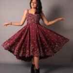 Harika Narayan Instagram - This gorgeous outfit from @tirabynareshraj styled by @styledbymounagummadi ❤️ 📸 : @babystepstudiohyderabad