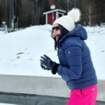 Harika Narayan Instagram – Snow Baby❄️☃️
.
.
.
#myfirstsnow #sweden #natureatitsbest Stockholm, Sweden