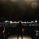 Harika Narayan Instagram - All the shine of a thousand spotlights, All the stars we steal from the night sky, Will never be enough, never be enough for me✨🎤🎶❤️ . . . #live #concert #performer #highonlife #livinginthemoment