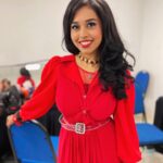 Haripriya Instagram – Hearts of harris 1.0 
Dress by @zob.ha ❤️
Dress code by harris sir 🤍
.
.
.
.
.
.
#haripriya #haripriyasinger #heartsofharris #malaysia #paintingthetownred #instafashion Kuala Lumpur, Malaysia
