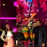 Haripriya Instagram – I’m truely blessed to perform along with the legend @singerhariharana sir. 😇🙏🏽 A moment to cherish. 🤍 
.
.
.
#hariharan #haripriya #haripriyasinger #arrahman #arr #concert #music #live #explore #instareels #tamilhits #tamilsongs #throwback
