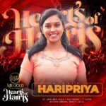 Haripriya Instagram – Count your days for a night to remember with our star @haripriyasinger this week! Let’s rock it together 💥

Hearts of Harris | Live in Kuala Lumpur
21 January 2023
Axiata Arena, Bukit Jalil

Brought to you by MS GOLD ⚜️

@jharrisjayaraj
@datoabdulmalik

#HeartsofHarris
#HarrisJbyMSC
#malikstreams
#HarrisJayaraj
#liveinconcert
#kualalumpur