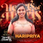 Haripriya Instagram - Count your days for a night to remember with our star @haripriyasinger this week! Let’s rock it together 💥 Hearts of Harris | Live in Kuala Lumpur 21 January 2023 Axiata Arena, Bukit Jalil Brought to you by MS GOLD ⚜️ @jharrisjayaraj @datoabdulmalik #HeartsofHarris #HarrisJbyMSC #malikstreams #HarrisJayaraj #liveinconcert #kualalumpur