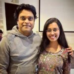 Haripriya Instagram - Grateful for the opportunity! 😇🧿 Thank you dear @jharrisjayaraj sir. Cant wait to perform at malaysia for hearts of harris 3.0&4.0. 🎶🎤