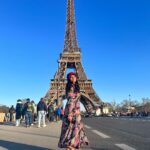 Haripriya Instagram - #Paris #cityoflove 💖 . . . . . #haripriya #haripriyasinger #travel #eiffeltower Paris, France