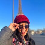 Haripriya Instagram - #Paris #cityoflove 💖 . . . . . #haripriya #haripriyasinger #travel #eiffeltower Paris, France