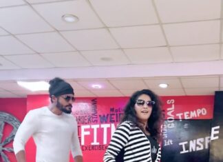Hariprriya Instagram - Happiest birthday partner @imsimhaa 😍 May u be blessed with all the happiness simba 🤩🤗 Let’s keep dancing 😉 #dancepartners #happybirthday #stayblessed #happiness #simba