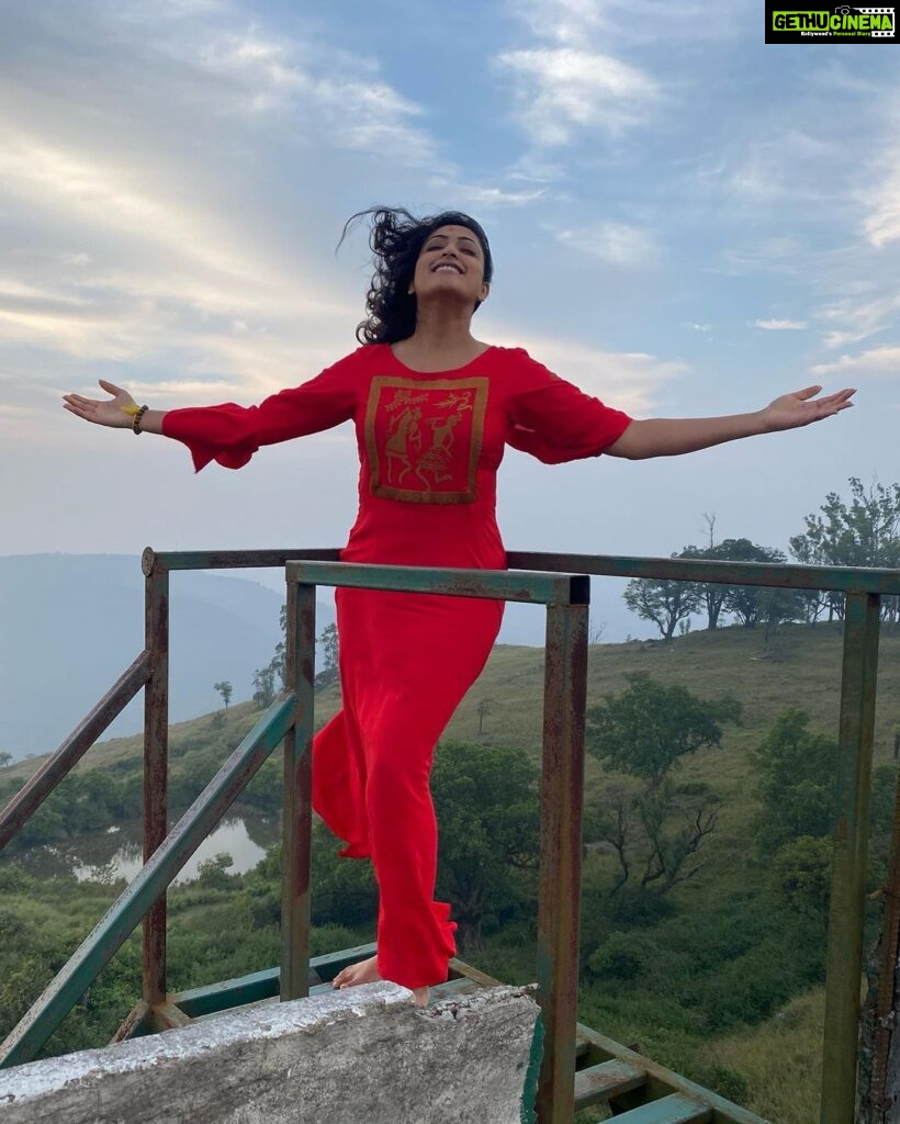 Hariprriya Instagram - Just the fresh air and me!! 🥰 #Vacationtime #beautifulweather