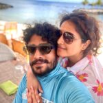 Hariprriya Instagram - ❤️❤️ #partner #togetherness #simhapriya #hariprriya #vasishtasimha #travel Mauritius