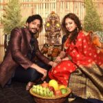 Hariprriya Instagram - ಯುಗಾದಿ ಹಬ್ಬದ ನಲ್ಮೆಯ ಶುಭಾಶಯಗಳು😍 Happy Yugadi💐 #simhapriya #hariprriya #vasishtansimha #ugadi #happyugadi