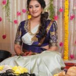 Hariprriya Instagram - 💙💚 Photography - @storiesby.rg Decor - @eventia_mysore Bridal Styling - @stilerush_by_varshinijanakiram Bridal blouse - @itihas_sagar Bridal jewellery- @sriganeshjewellers #simhapriya #wedding #love #vasishtasimha #hariprriya Mysore, Karnataka