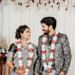 Hariprriya Instagram - ❤️❤️ Photography - @storiesby.rg Decor - @meragi.celebrations Styling - @stilerush_by_varshinijanakiram & @itihas_sagar Groom Attire - @meraj_ek_pehchaan Bridal Jewellery - @sriganeshjewellers #simhapriya #hariprriya #vasishtasimha #love #lifepartner #wedding #reception #blessed
