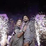 Hariprriya Instagram - Here’s the glimpse of our carnival..❤️ Photography - @storiesby.rg Decor - @meragi.celebrations Styling - @stilerush_by_varshinijanakiram & @itihas_sagar Groom Attire - @meraj_ek_pehchaan Bridal Jewellery - @sriganeshjewellers #simhapriya #hariprriya #vasishtasimha #love #lifepartner #wedding #reception #blessed Bangalore, India