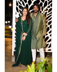 Hariprriya Instagram - 💚❤️💚 #simhapriya 

Beautiful Anarkali by @itihas_sagar 
PC - @click_basya