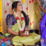 Hariprriya Instagram - 💙💚 Photography - @storiesby.rg Decor - @eventia_mysore Bridal Styling - @stilerush_by_varshinijanakiram Bridal blouse - @itihas_sagar Bridal jewellery- @sriganeshjewellers #simhapriya #wedding #love #vasishtasimha #hariprriya Mysore, Karnataka
