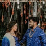 Hariprriya Instagram - 💙💙 Photography - @storiesby.rg Decor - @eventia_mysore Styling: @stilerush_by_varshinijanakiram Bride outfit : @shaanvisdesignerstudio Groom outfit : @uniqa.co.in Bride Jewellery: @aabhushanjewellery1941 Mehendi - @yukta_mehendi_arts_ #simhapriya #vasishtasimha #hariprriya #love #lifepartner #mehendi #blessed