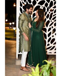 Hariprriya Instagram - 💚❤️💚 #simhapriya 

Beautiful Anarkali by @itihas_sagar 
PC - @click_basya