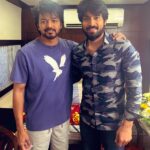 Harish Kalyan Instagram – Never will I forget the pat that you gave on my shoulder, the comforting words you spoke & the aura that was around you. This picture was taken a few days before my marriage & I will keep it close to my heart, now and always. To the man who has inspired me/many across decades with his movies & wonderful personality. 

Love you @actorvijay anna as an actor/person. Inspiration ❤️🙏 

#HBDThalapathyVIJAY #hbdvijay