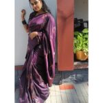 Haritha G Nair Instagram - 🦋🦋🦋 . . . Saree: @kichusfashion