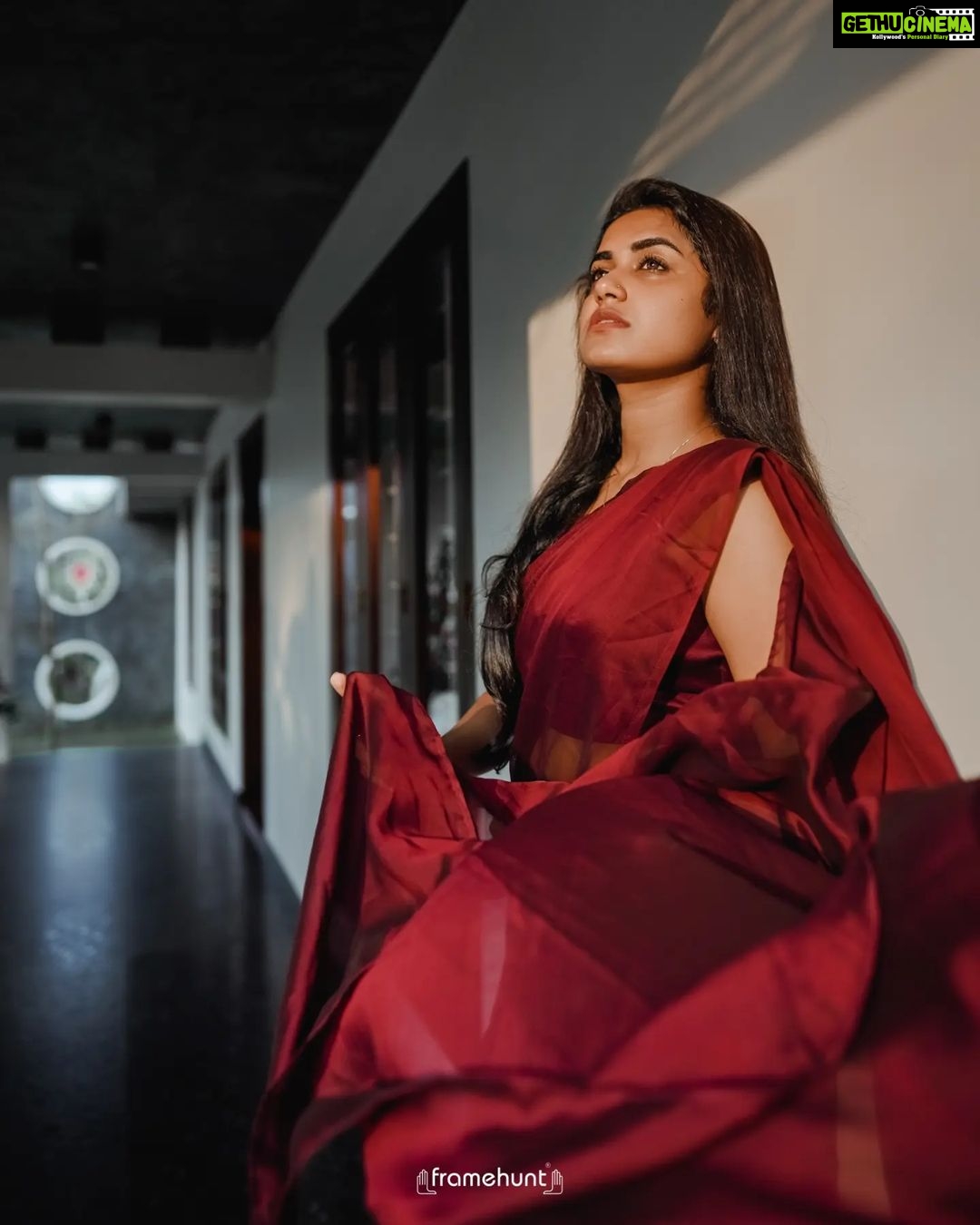 Haritha G Nair Instagram - There was Fire🔥 in her soul and Love in her Eyes❤️ 📸 : @sujithframehunt @framehuntphotography Costume👗 : @colos_the_designing_couture