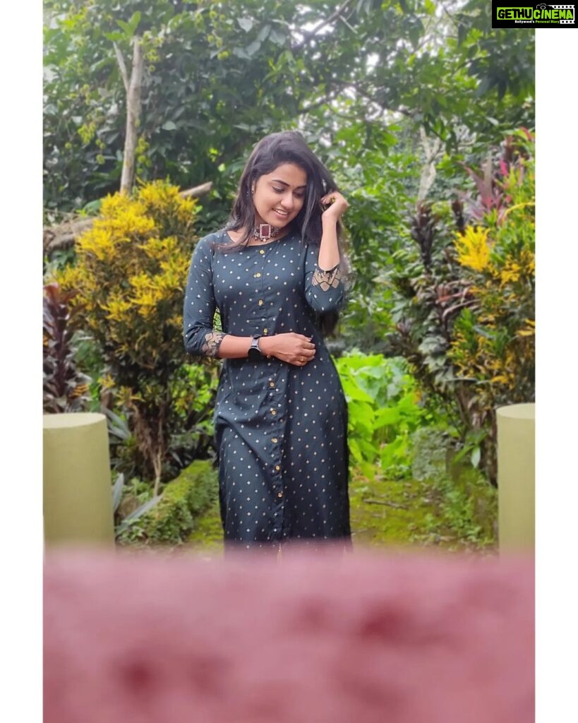 Haritha G Nair Instagram - She was made of magic but only she could see🌿 Clothing: @hayclothing