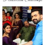 Haritha G Nair Instagram - Lots of off-screen fun videos in my gallery but this one...❤ Our prediction challenge before the scene...but no one wins... 😆Miss you Team❤ @rayjanofficial @shalumenonhere