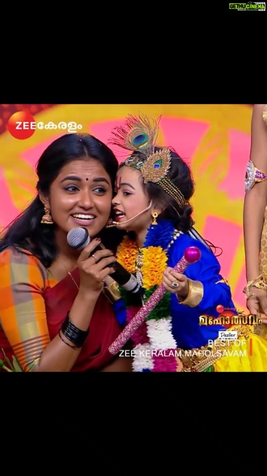 Haritha G Nair Instagram - Best Of Zee Keralam Maholsavam | Zee Keralam ശ്യാമക്കൊപ്പം കൃഷ്ണനായി വേദിയിലെത്തി വേദിക #BestOfZeeKeralamMaholsavam #ZeeKeralam #NeithedukkamJeevithaVismayangal #ZKMaholsavam #ZeeKeralamHD #ZeeKeralamOnMyTV #NiraNimishangal Watch Anytime, Anywhere on ZEE5 - https://zee5.onelink.me/RlQq/fmalDownloadZEE5App