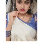 Haritha G Nair Instagram - 🌼Happy Onam🌼 👗 : @colos_the_designing_couture MUA: @__uniquebeautysolutions__