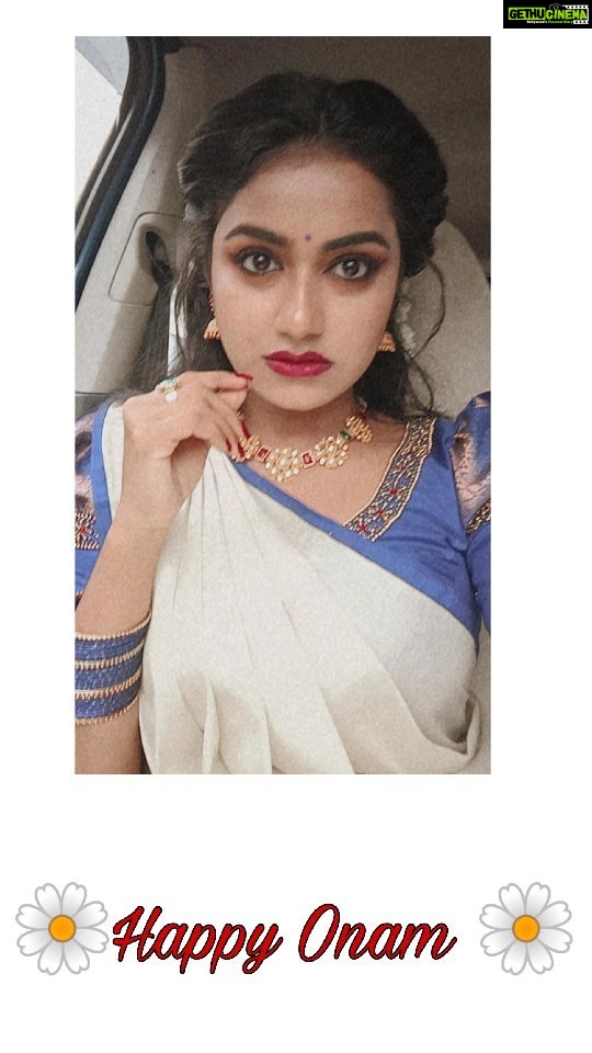 Haritha G Nair - 19K Likes - 🌼Happy Onam🌼
👗 : @colos_the_designing_couture
MUA: @__uniquebeautysolutions__