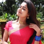 Haritha G Nair Instagram - Sunshine in my soul today❤ Choker set : @canisaperidot