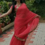 Haritha G Nair Instagram - No clarity....No prof edit...No prof camera... Bad angle... Poor Slowmo... But @keethuchippy She gave Her Time, Effort,And LOVE ❤ (chokker set from: @canisaperidot ) GoodMorning