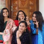 Haritha G Nair Instagram - ചില ഫോട്ടോസ് candid അല്ലെന്നു സംശയം ഒന്നും ഉണ്ടാവില്ലല്ലോ അല്ലേ @ahalya_mk @keethuchippy